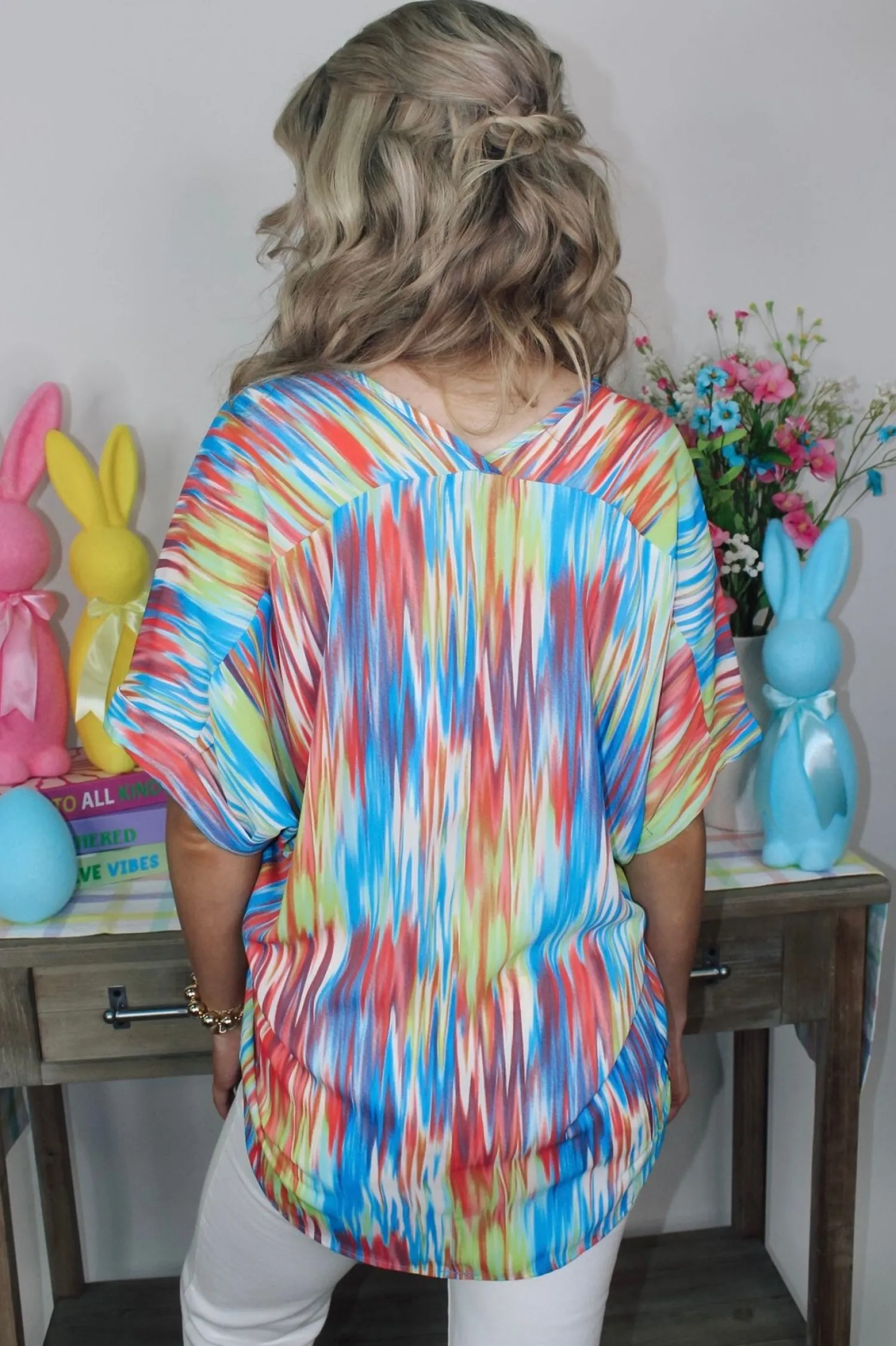Adrienne Madison "Summer Zag" Top<Allie Lynn's Boutique Online