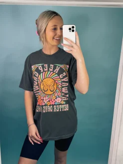 Always Keep Growing Graphic Tee "Pepper"<Allie Lynn's Boutique Flash Sale