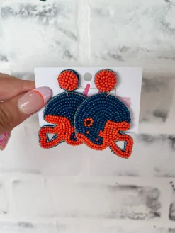 Auburn Helmet Earrings<Allie Lynn's Boutique Hot