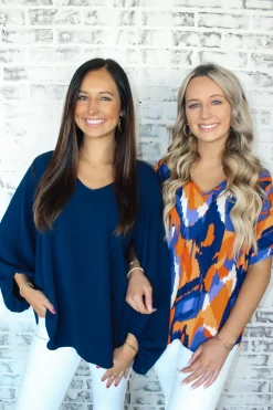 Auburn Spirit Cuff Sleeve Top<Allie Lynn's Boutique Discount