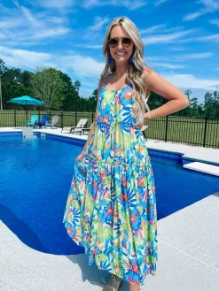 Barbados Midi Dress<Allie Lynn's Boutique Store