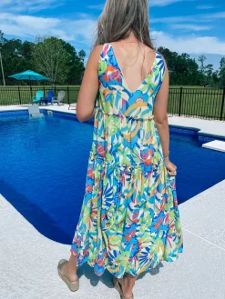 Barbados Midi Dress<Allie Lynn's Boutique Store