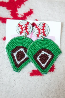 Baseball Field Earrings<Allie Lynn's Boutique Cheap