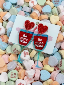 Be Wine Earrings<Allie Lynn's Boutique Flash Sale