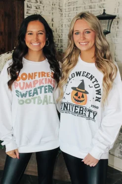 Bonfires / Pumpkins Sweatshirt<Allie Lynn's Boutique Shop