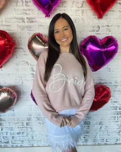Bride Pullover Sweater<Allie Lynn's Boutique Cheap