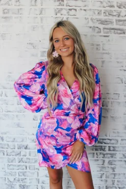 Bubble Gum Mini Dress<Allie Lynn's Boutique Online