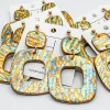 Burnt Gold Clay Earrings<Allie Lynn's Boutique Outlet