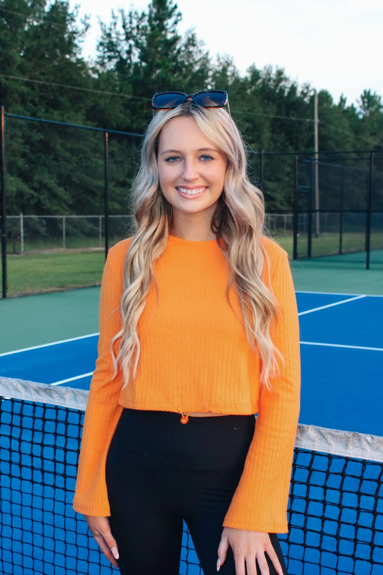 Cara Top "Orange"<Allie Lynn's Boutique Online