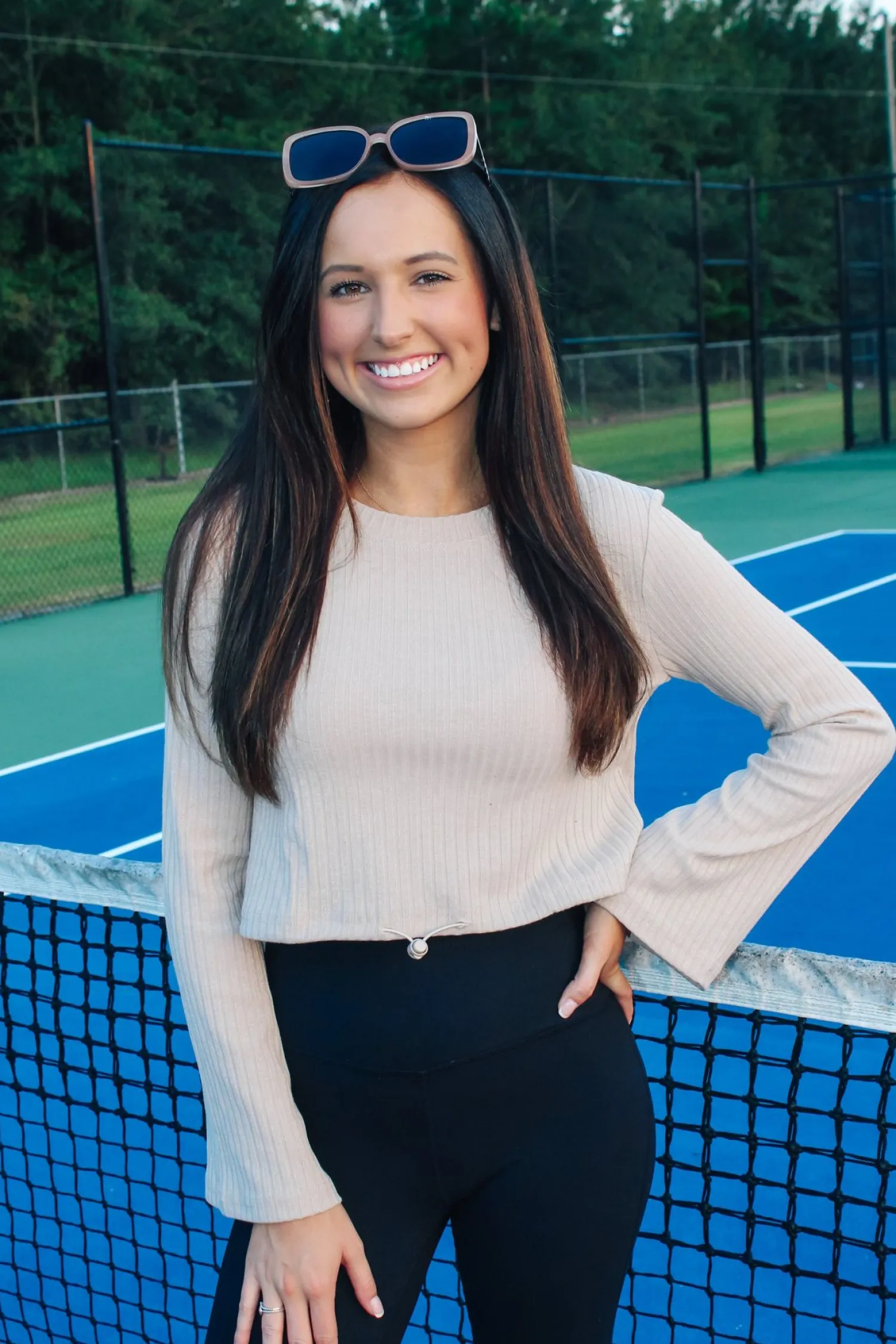 Cara Top "Taupe"<Allie Lynn's Boutique Flash Sale