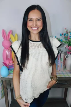 Classical Sweater Top<Allie Lynn's Boutique Flash Sale