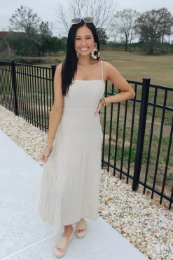 Coastal Dress "Natural"<Allie Lynn's Boutique Flash Sale