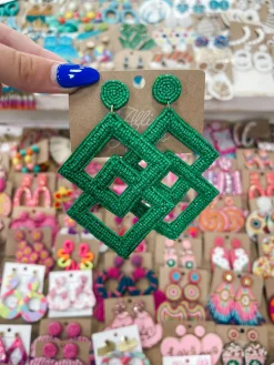 Color Pop Earrings "Green"<Allie Lynn's Boutique Best Sale