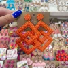 Color Pop Earrings "Orange"<Allie Lynn's Boutique Discount