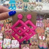 Color Pop Earrings "Pink"<Allie Lynn's Boutique Cheap