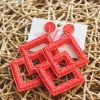 Color Pop Earrings "Red"<Allie Lynn's Boutique Shop