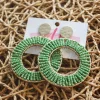 Date Night Earrings "Green"<Allie Lynn's Boutique Online
