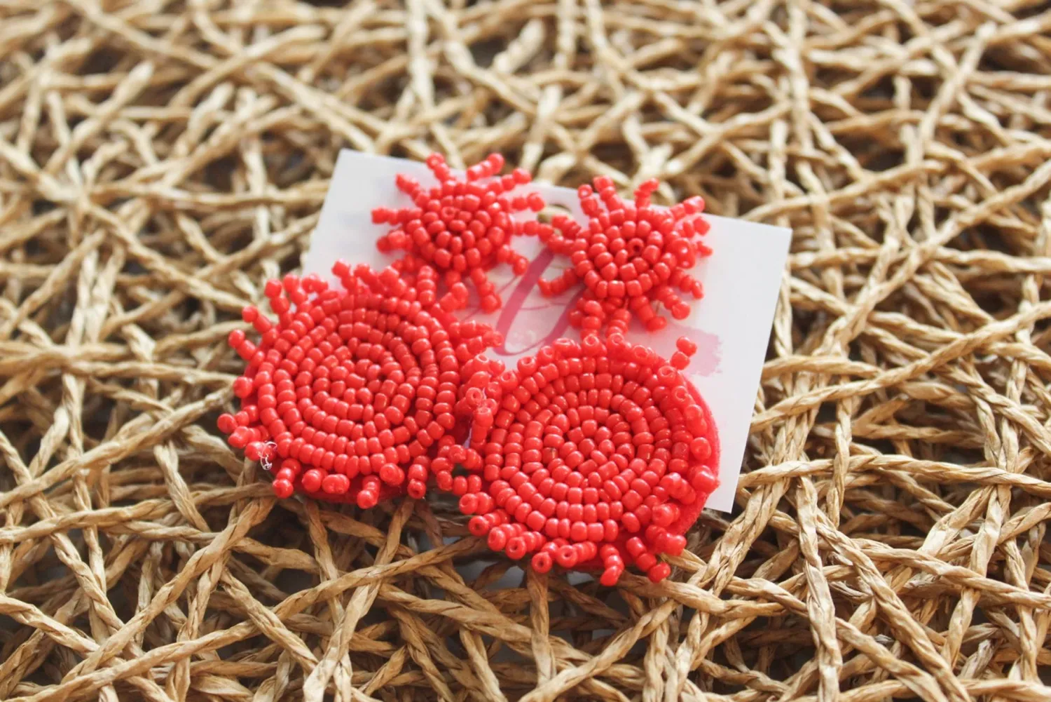 Day Dreaming Earrings "Red"<Allie Lynn's Boutique Store