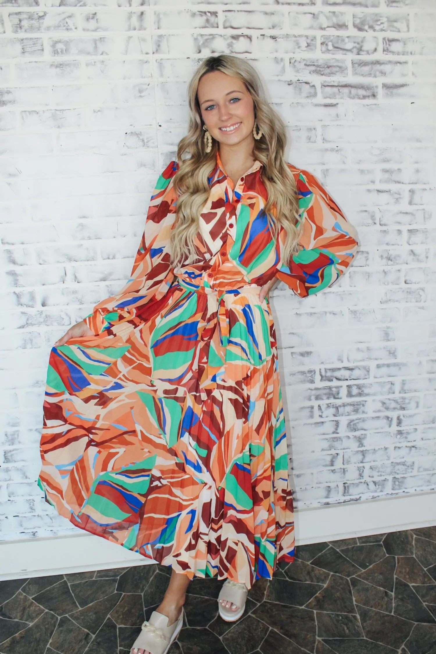 Day Dreaming Midi Dress<Allie Lynn's Boutique Best Sale
