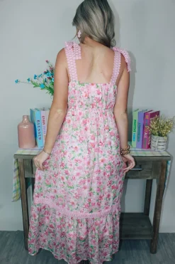 Demi Floral Midi Dress<Allie Lynn's Boutique Discount