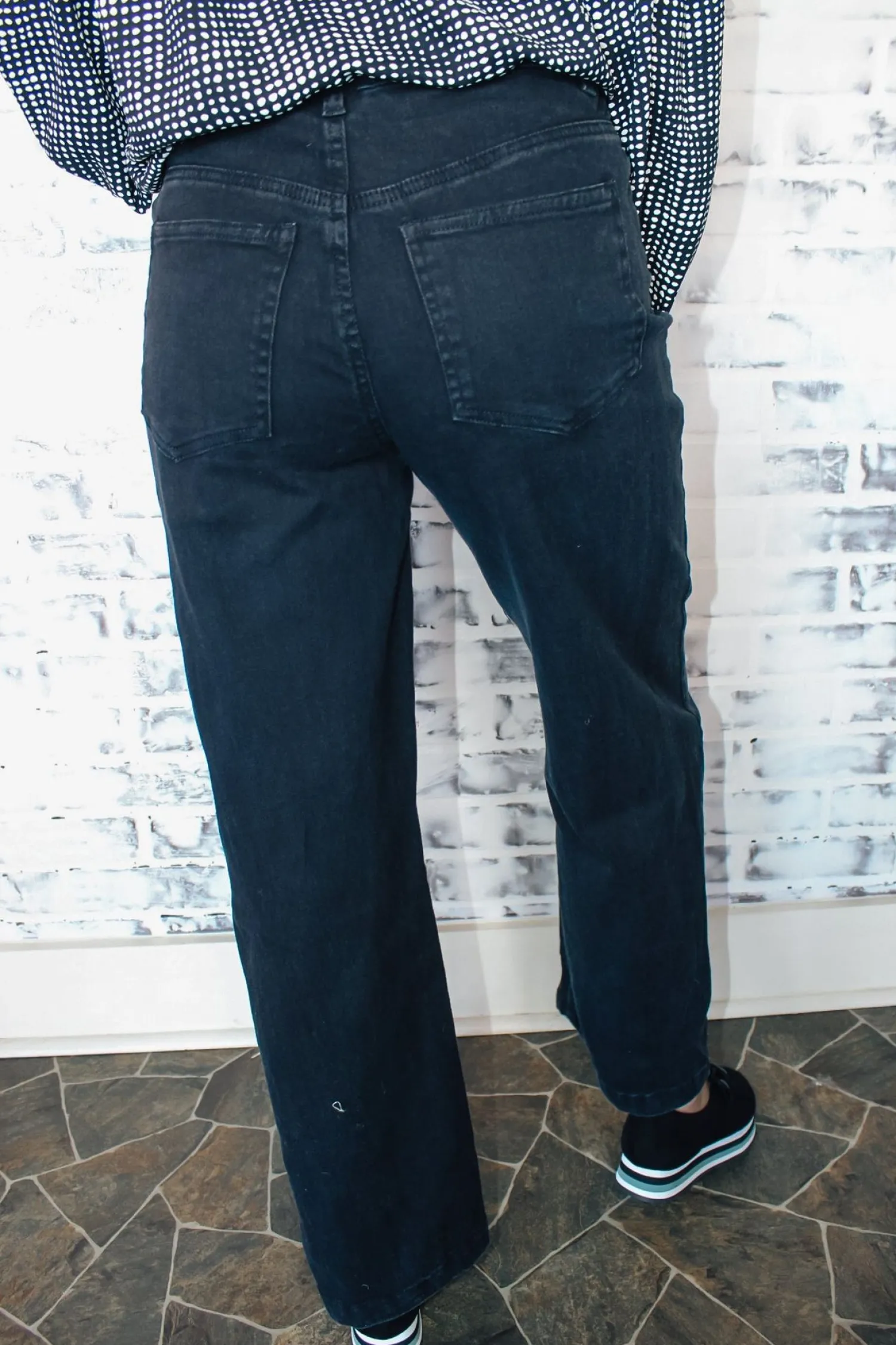 Entro Wide Leg Pants "Black"<Allie Lynn's Boutique Store