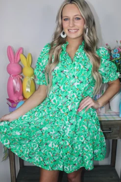 Floral Galore Mini Dress<Allie Lynn's Boutique Online