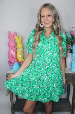 Floral Galore Mini Dress<Allie Lynn's Boutique Online