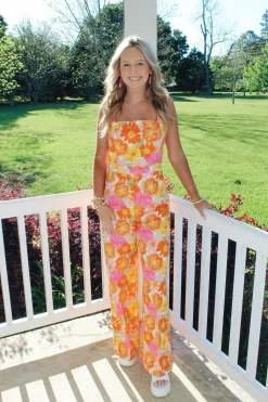 Floral Showstopper Jumpsuit<Allie Lynn's Boutique Outlet