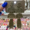 Glam Gold Earrings<Allie Lynn's Boutique Clearance