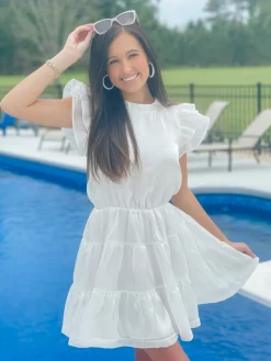 Going To The Chapel Dress "White"<Allie Lynn's Boutique Best