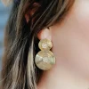 Gold Mini Dazzle Earrings<Allie Lynn's Boutique Store