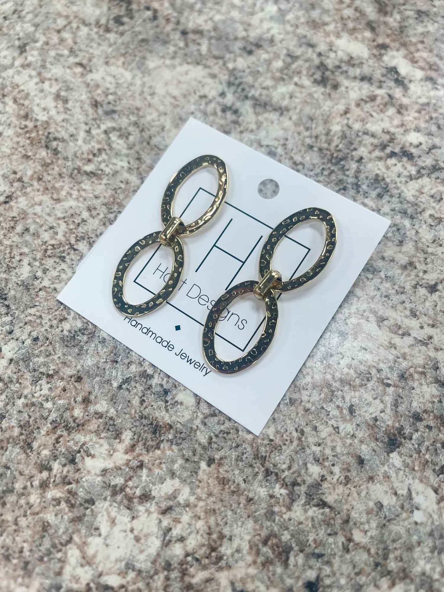 Gold Oval Drop Earrings<Allie Lynn's Boutique Hot