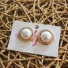 Gold Pearl Studs<Allie Lynn's Boutique Cheap