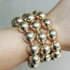 Gold Statement Bracelets - Large<Allie Lynn's Boutique Sale