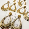 Gold Thick Hoop Earrings<Allie Lynn's Boutique Online