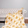 Happy Face Blanket "Yellow"<Allie Lynn's Boutique Online