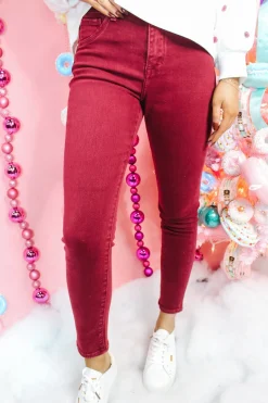 High Rise Skinny Pants 