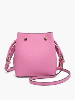 Jen U0026 Co. Rain Bucket Bag "Bubblegum"<Allie Lynn's Boutique Discount