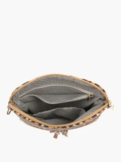 Jen U0026 Co. Tara Wristlet "Cheetah-Grey/White"<Allie Lynn's Boutique New