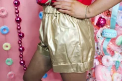 Leather Holiday Shorts 