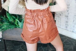 Leather Holiday Shorts