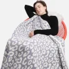 Leopard Blanket "Grey"<Allie Lynn's Boutique Discount