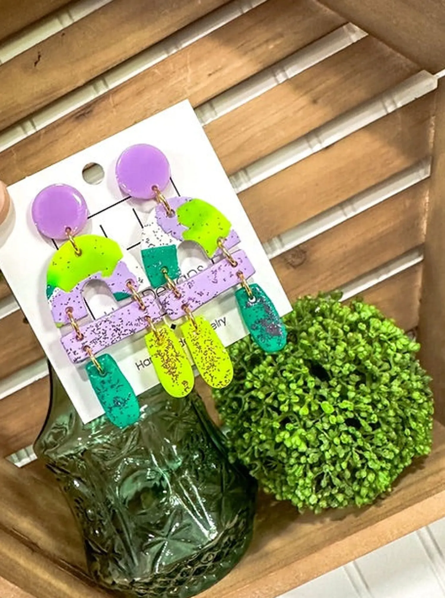 Lucky You Clay Earrings<Allie Lynn's Boutique Flash Sale