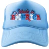 Made In America Trucker Hat "Colbalt Blue"<Allie Lynn's Boutique Hot