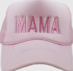 Mama Foam Trucker Hat "Pink/White"<Allie Lynn's Boutique Hot