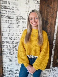 Marigold Knit Sweater<Allie Lynn's Boutique Discount