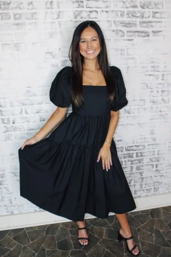 Marlee Maxi Dress "Black"<Allie Lynn's Boutique Cheap