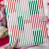 Mary Square - Line It Up Folio "Pink And Green"<Allie Lynn's Boutique Best
