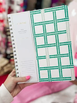 Mary Square - Spiral Planner "Bamboo"<Allie Lynn's Boutique Store