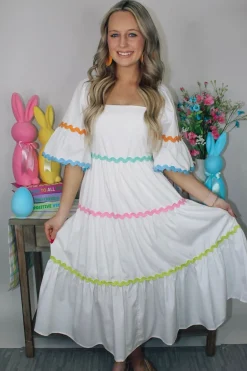Multi Ric Rac Dress 
